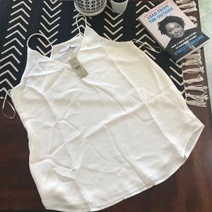 LOFT Flowy Scalloped Camisole